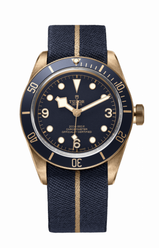 Remontoir à montres pour montre Tudor Noire Bay Heritage Noire Bay Bronze / Bucherer Bleu / Fabric
