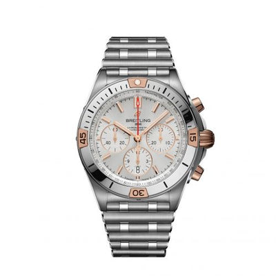 Remontoir à montres pour montre Breitling Chronomat Chronomat B01 42 Stainless Steel / Red Or / Argent / Rouleaux