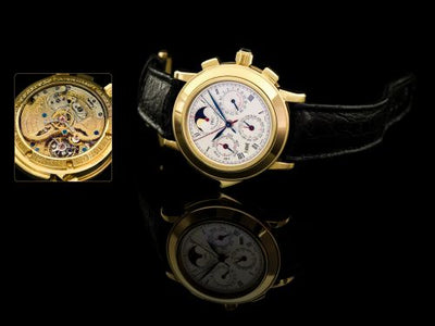 Watch Winder for watch IWC Grande Complication Destriero Scafusia Yellow Gold / German