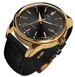 Remontoir à montres pour montre IWC Vintage Collection Vintage Ingenieur Automatic 1955 Rose Or / Noire / Sincere