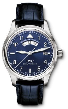 Uhrenbeweger für Uhr IWC Pilot Pilot's Watch Spitfire UTC Stainless Steel / Silver / Strap