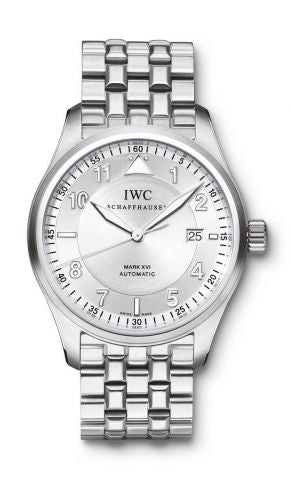 Watch Winder for watch IWC Pilot Pilot's Watch Spitfire Mark XVI Stainless Steel / Silver / Bracelet
