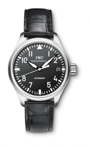 Watch Winder for watch IWC Pilot Pilot's Watch Midsize / Black Alligator