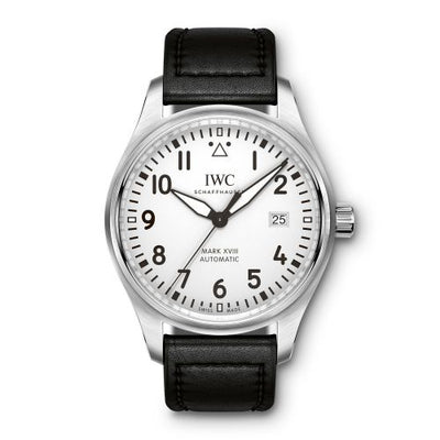Watch Winder for watch IWC Pilot Pilot's Watch Mark XVIII Silver