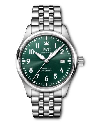 Uhrenbeweger für Uhr IWC Pilot Pilot's Watch Mark XX Stainless Steel / Green / Bracelet