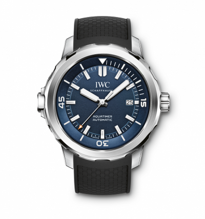 Uhrenbeweger für Uhr IWC GST Aquatimer Aquatimer Automatic Stainless Steel / Blue / Rubber / Expedition Jacques-Yves Cousteau