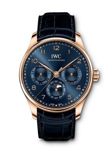 Watch Winder for watch IWC Portugieser Portugieser Perpetual Calendar 42 Red Gold / Blue / Boutique Edition