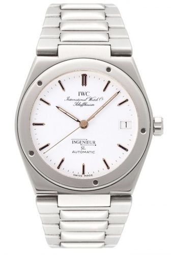 Remontoir à montres pour montre IWC Ingenieur Ingenieur SL Automatic Stainless Steel / Blanc / Bracelet