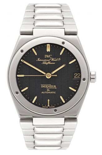 Remontoir à montres pour montre IWC Ingenieur Ingenieur SL Automatic Stainless Steel / Noire / Bracelet
