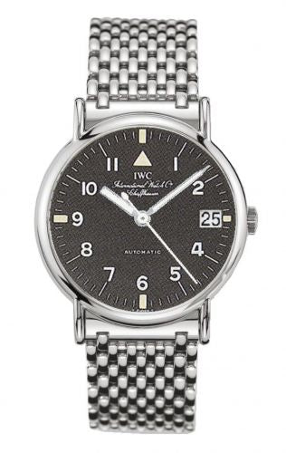 Remontoir à montres pour montre IWC Portofino Portofino Automatic Stainless Steel / Noire - Pilot / Bracelet