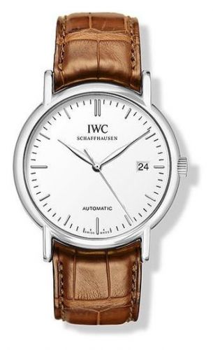 Remontoir à montres pour montre IWC Portofino Portofino Automatic / Stainless Steel / Blanc / Strap