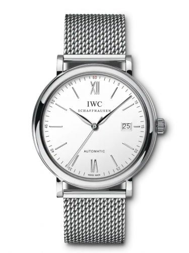 Uhrenbeweger für Uhr IWC Portofino Portofino Automatic Stainless Steel / Silver / Short Milanese