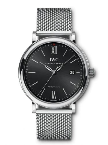 Uhrenbeweger für Uhr IWC Portofino Portofino Automatic Stainless Steel / Black / Long Milanese