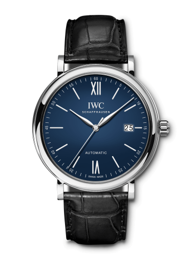 Remontoir à montres pour montre IWC Portofino Portofino Automatic 150 Years Stainless Steel / Bleu