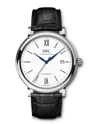 Remontoir à montres pour montre IWC Portofino Portofino Automatic 150 Years Stainless Steel / Blanc