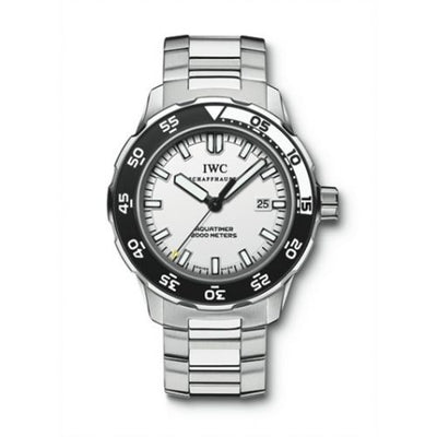 Remontoir à montres pour montre IWC GST Aquatimer Aquatimer 2000 Stainless Steel / Blanc / Bracelet