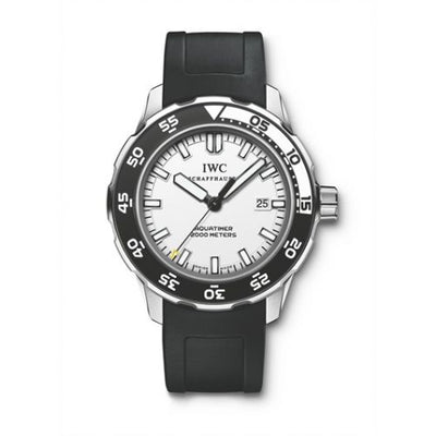 Remontoir à montres pour montre IWC GST Aquatimer Aquatimer 2000 Stainless Steel / Blanc / Rubber