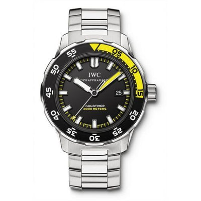 Uhrenbeweger für Uhr IWC GST Aquatimer Aquatimer 2000 Stainless Steel / Black / Bracelet