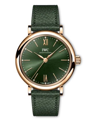 Remontoir à montres pour montre IWC Portofino Portofino 34 Red Or / Verte