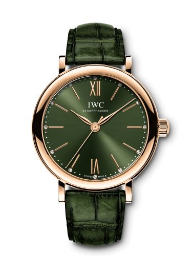 Remontoir à montres pour montre IWC Portofino Portofino 34 Red Or / Verte / Santoni