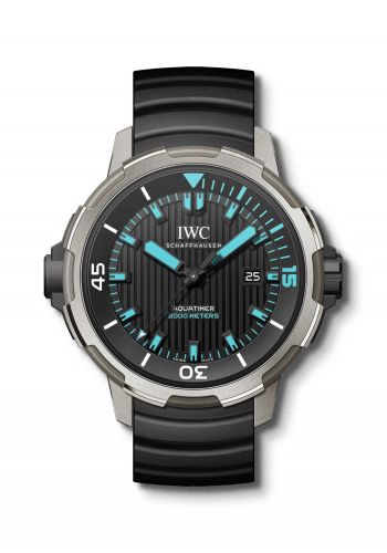 Remontoir à montres pour montre IWC GST Aquatimer Aquatimer Automatic 2000 Titanium / Noire / Bleu Lume / Rubber / Los Roques