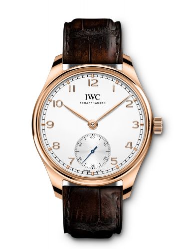 Watch Winder for watch IWC Portugieser Portugieser Automatic 40 Rose Gold / Silver / Alligator