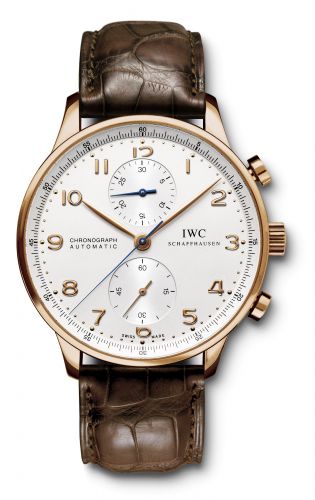 Watch Winder for watch IWC Portugieser Portuguese Chrono-Automatic Rose Gold / Silver