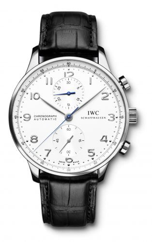 Watch Winder for watch IWC Portugieser Portuguese Chrono-Automatic White Gold / Silver