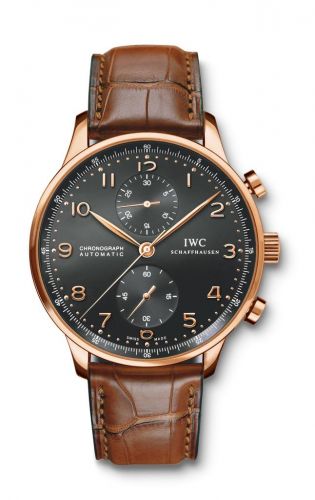 Remontoir à montres pour montre IWC Portugieser Portuguese Chrono-Automatic Rose Or / Noire