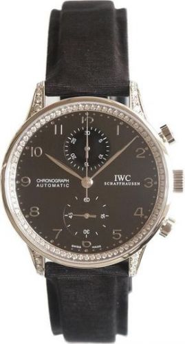 Watch Winder for watch IWC Portugieser Portuguese Chrono-Automatic White Gold / Black / Diamond