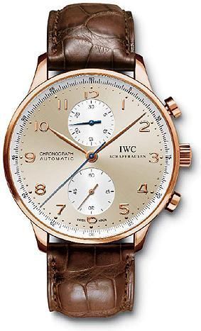 Watch Winder for watch IWC Portugieser Portugieser Chrono-Automatic Bucherer Champagne