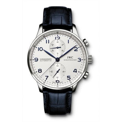 Remontoir à montres pour montre IWC Portugieser Portuguese Chrono-Automatic Stainless Steel / Argent