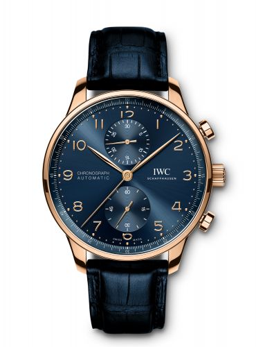 Watch Winder for watch IWC Portugieser Portugieser Chronograph Red Gold / Blue / Boutique Edition