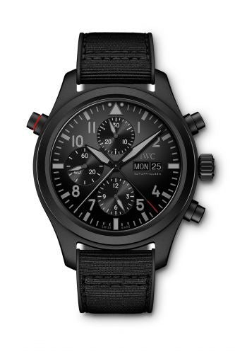 Remontoir à montres pour montre IWC Pilot Pilot's Watch Double Chronograph Top Gun Ceratanium