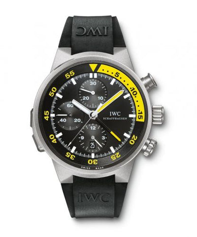 Remontoir à montres pour montre IWC GST Aquatimer Aquatimer Split Minute Chronograph Rubber