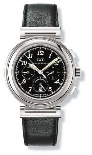 Remontoir à montres pour montre IWC Da Vinci Da Vinci SL Chronograph MecaQuartz Stainless Steel / Noire Breguet / Nappa