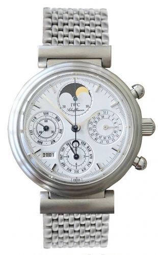 Remontoir à montres pour montre IWC Da Vinci Da Vinci Perpetual Stainless Steel / Blanc / English / Bracelet