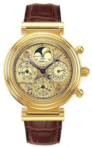Watch Winder for watch IWC Da Vinci Da Vinci Tourbillon Leonardo Yellow Gold / Italian