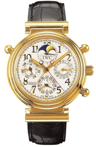 Remontoir à montres pour montre IWC Da Vinci Da Vinci Perpetual Rattrapante Rose Or / Argent / English
