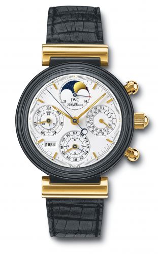 Remontoir à montres pour montre IWC Da Vinci Da Vinci Perpetual Noire Ceramic / Yellow Or / Blanc / English