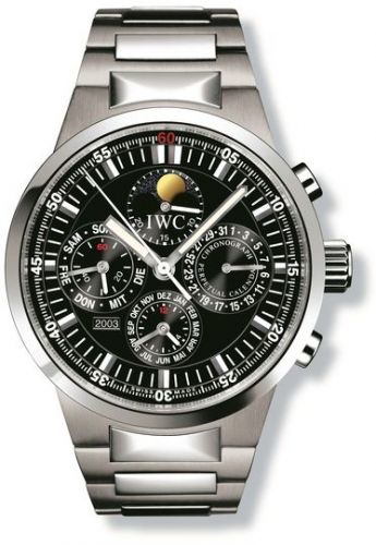 Remontoir à montres pour montre IWC GST Aquatimer GST Perpetual Calendar Stainless Steel / Noire / Italian