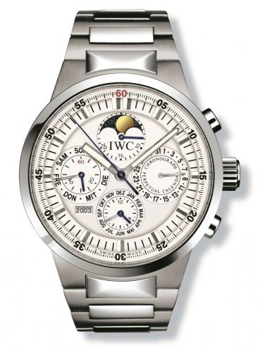 Remontoir à montres pour montre IWC GST Aquatimer GST Perpetual Calendar Stainless Steel / Blanc / English