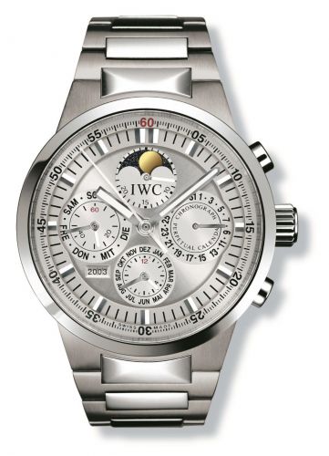 Remontoir à montres pour montre IWC GST Aquatimer GST Perpetual Calendar Stainless Steel / Argent / German