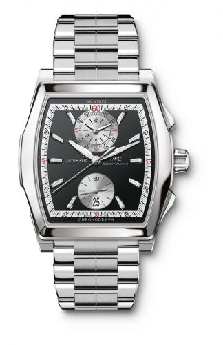 Remontoir à montres pour montre IWC Da Vinci Da Vinci Chronograph Stainless Steel / Noire / Bracelet