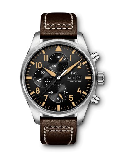 Remontoir à montres pour montre IWC Pilot Pilot's Watch Chronograph Stainless Steel / 20th Anniversary Watches of Switzerland
