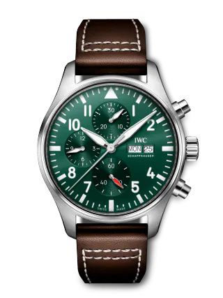 Remontoir à montres pour montre IWC Pilot Pilot's Watch Chronograph Stainless Steel / Verte