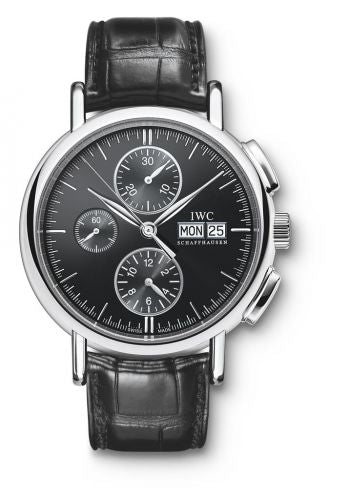 Watch Winder for watch IWC Portofino Portofino Chronograph Stainless Steel / Black