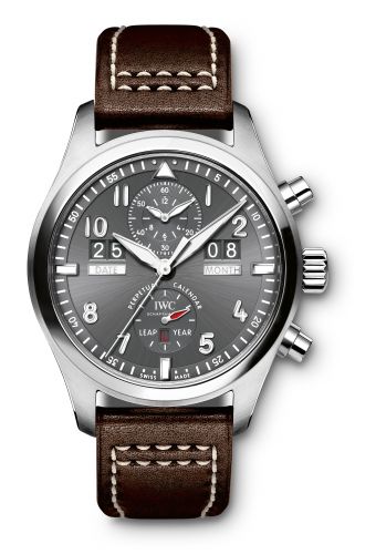 Watch Winder for watch IWC Pilot Pilot's Watch Spitfire Perpetual Calendar Digital Date-Month Stainless Steel