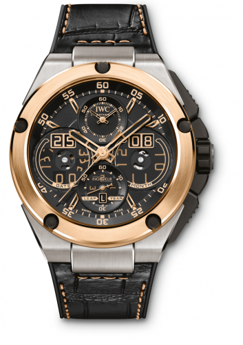 Remontoir à montres pour montre IWC Ingenieur Ingenieur Perpetual Calendar Digital Date-Month Titanium / Red Or