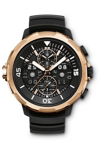 Uhrenbeweger für Uhr IWC GST Aquatimer Aquatimer Perpetual Calendar Digital Date-Month Titanium / Red Gold / Black